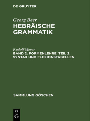 cover image of Formenlehre, Teil 2